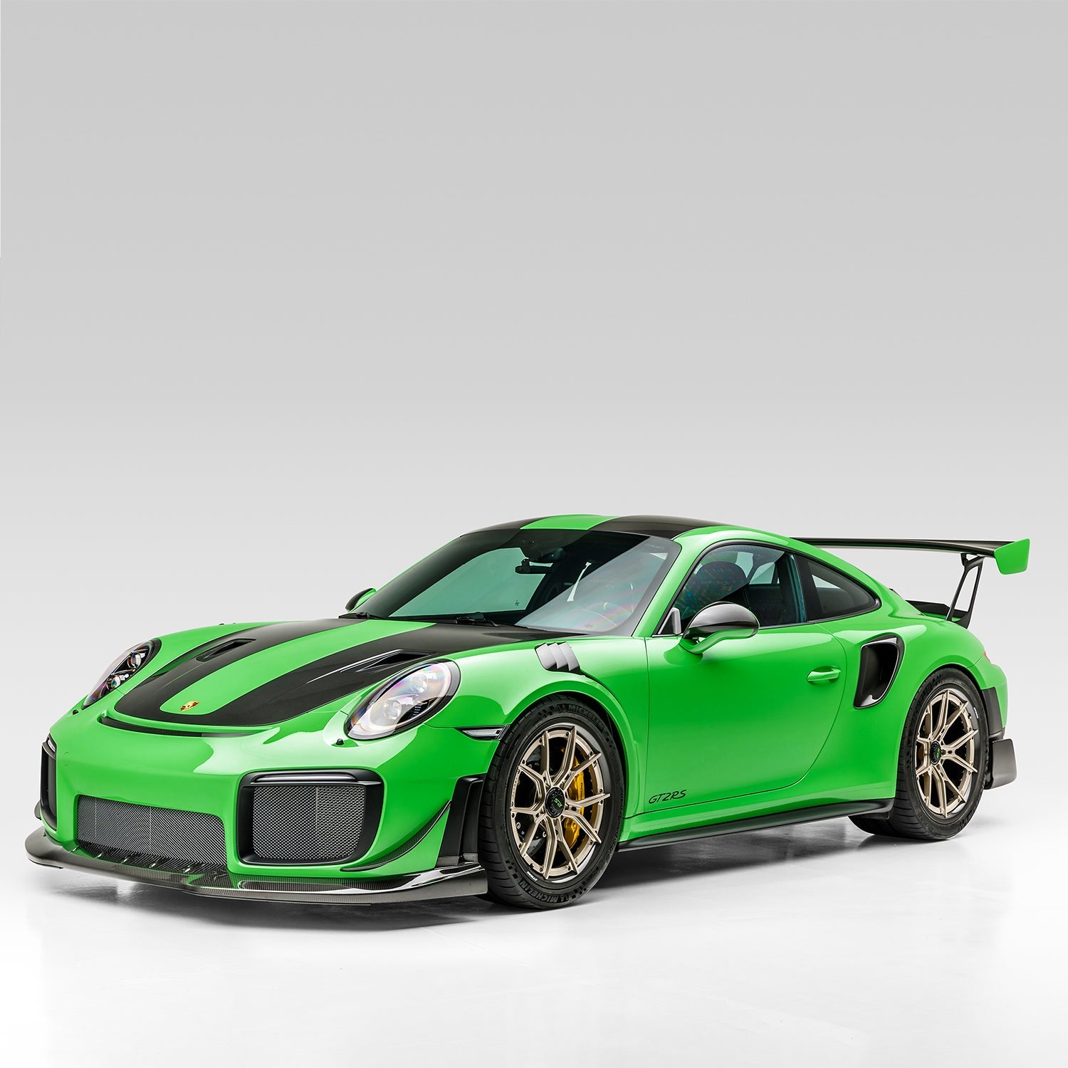 Porsche 991.2 GT2RS Extended Wing Risers - High Performance Carbon Fiber Spoiler Extension for Track & Racing - Perfect for Porsche 911 GT2 RS Aerodynamic Upgrades & Motorsport Enthusiasts