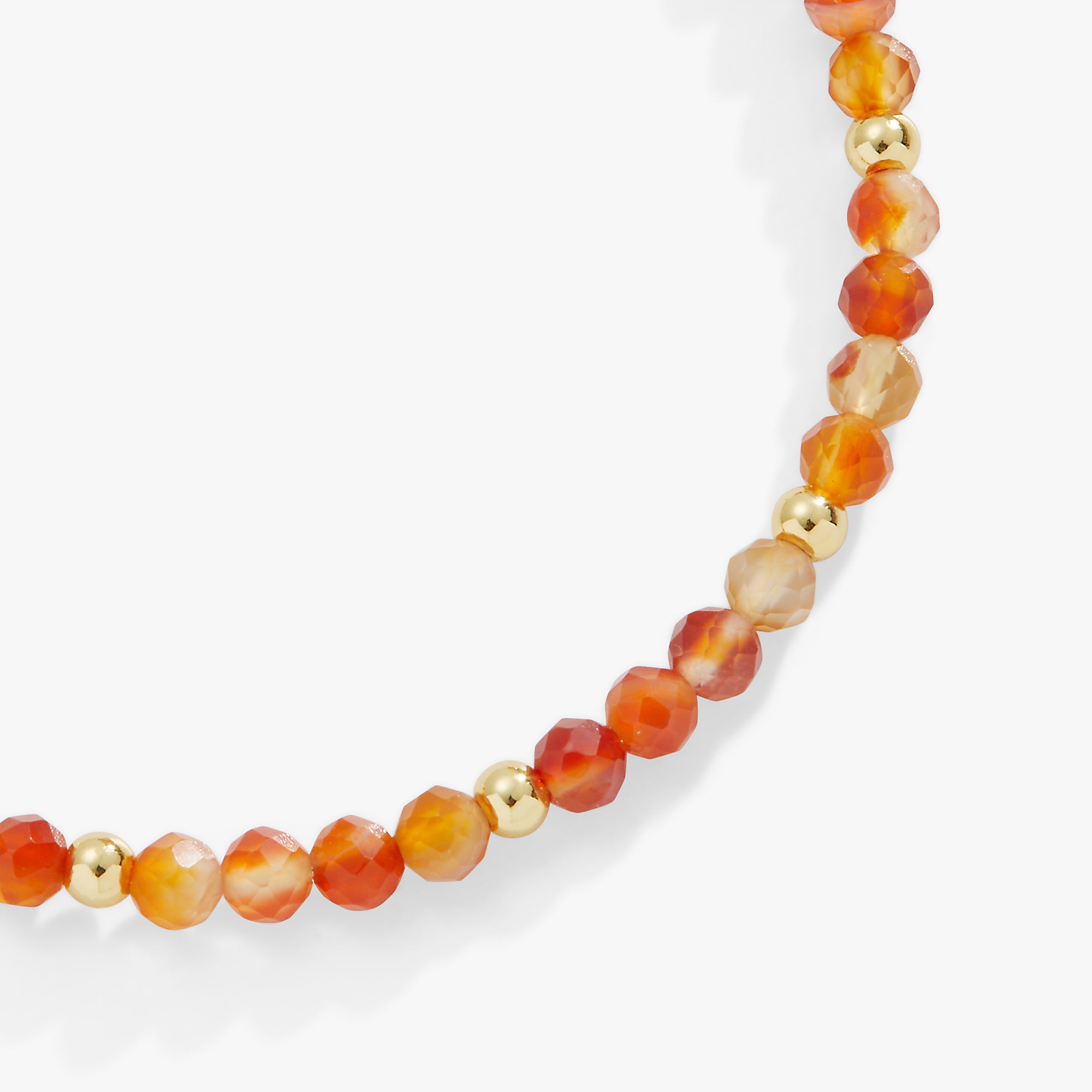 Natural Carnelian Stone Beaded Bangle Bracelet for Women - Healing Crystal Jewelry for Energy, Confidence & Success - Perfect for Meditation, Yoga & Spiritual Gifts
