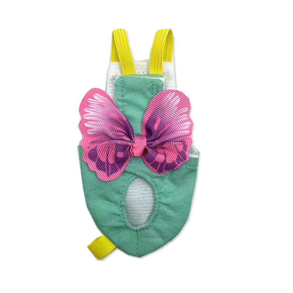 **Parrot Diaper Harness & Flight Suit for Small to Medium Birds – Adjustable, Colorful Leash – Perfect for Training, Travel & Indoor Play**