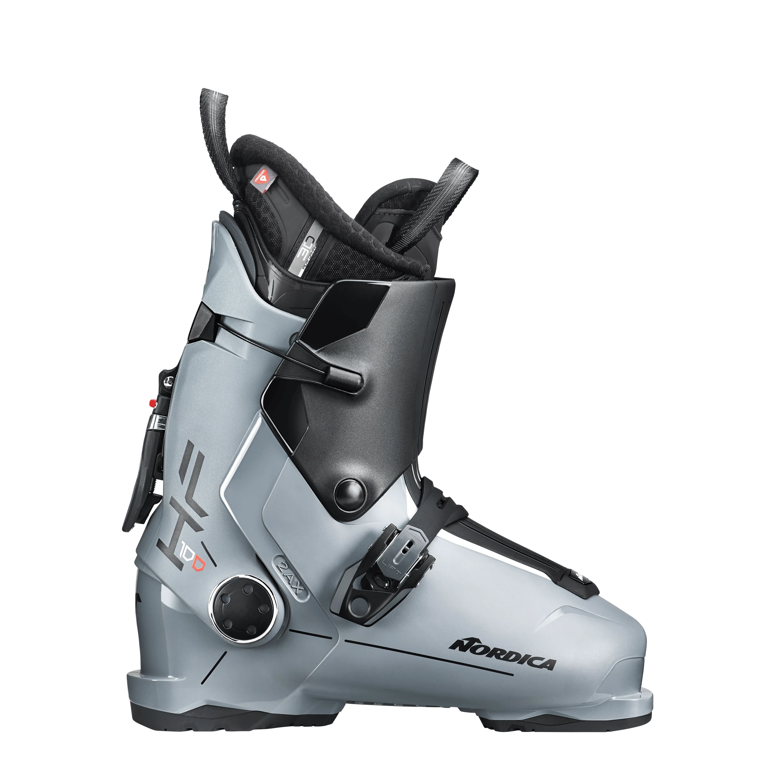 Nordica HF 100 Ski Boots 2026 - High-Performance Alpine Ski Boots for Men & Women - Perfect for Downhill Skiing, Freeride & All-Mountain Terrain