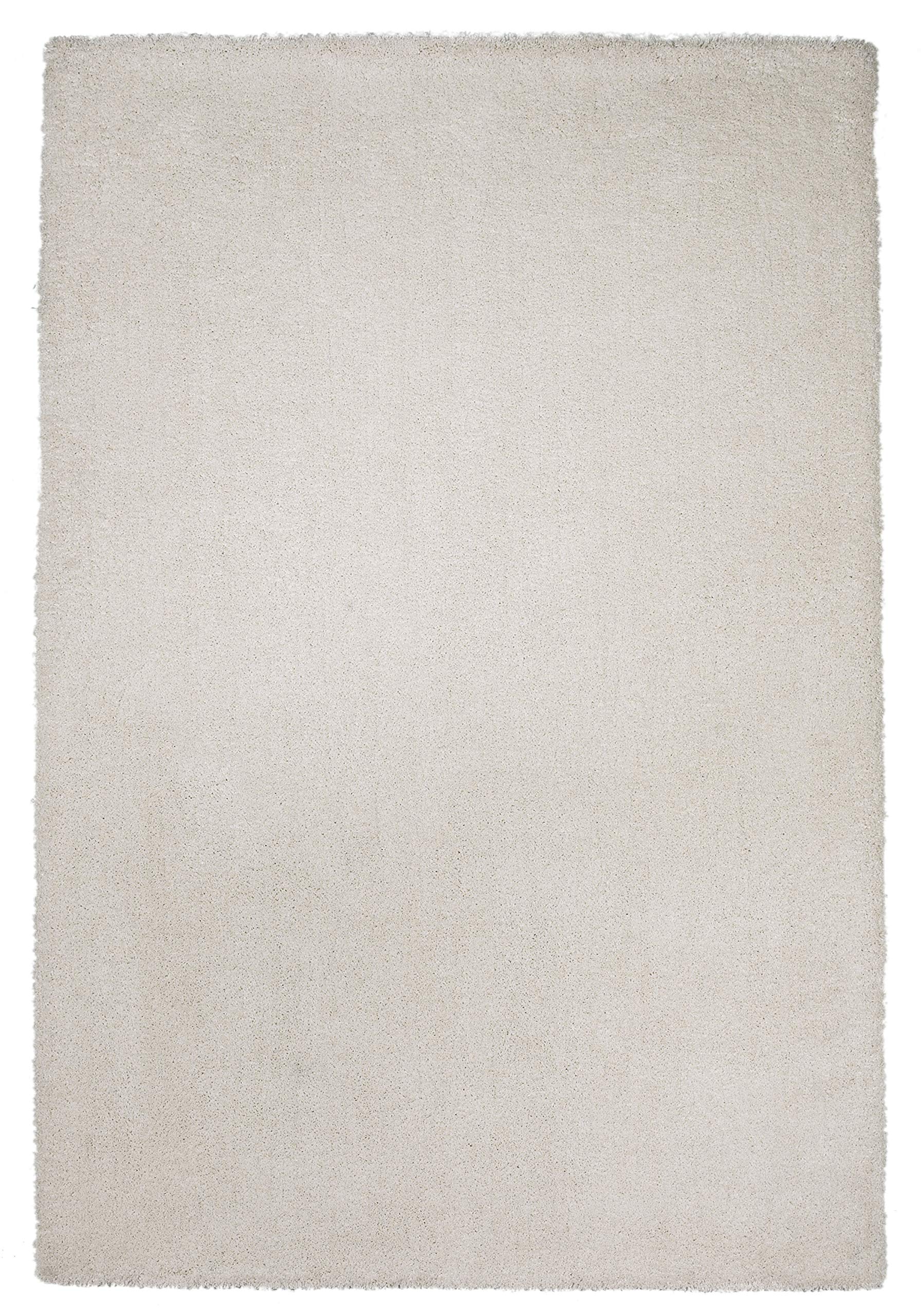 Kas Rugs 5' x 7' Ivory Area Rug - Soft Modern Boho Rug for Living Room, Bedroom, Dining Room & Home Decor