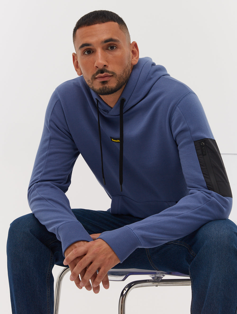 Rudyard Sleeve Pocket Hoodie - Stylish Men's Zip Up Sweatshirt with Convenient Sleeve Pockets | Perfect for Outdoor Activities, Casual Wear & Travel