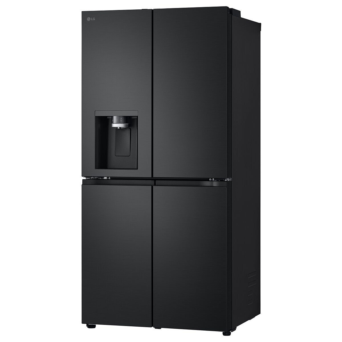 LG 508L French Door Refrigerator with Slim Non-Plumbed Ice and Water Dispenser - Matte Black (GF-LN500MBL) | Energy Efficient, Spacious Design for Modern Kitchens & Entertaining