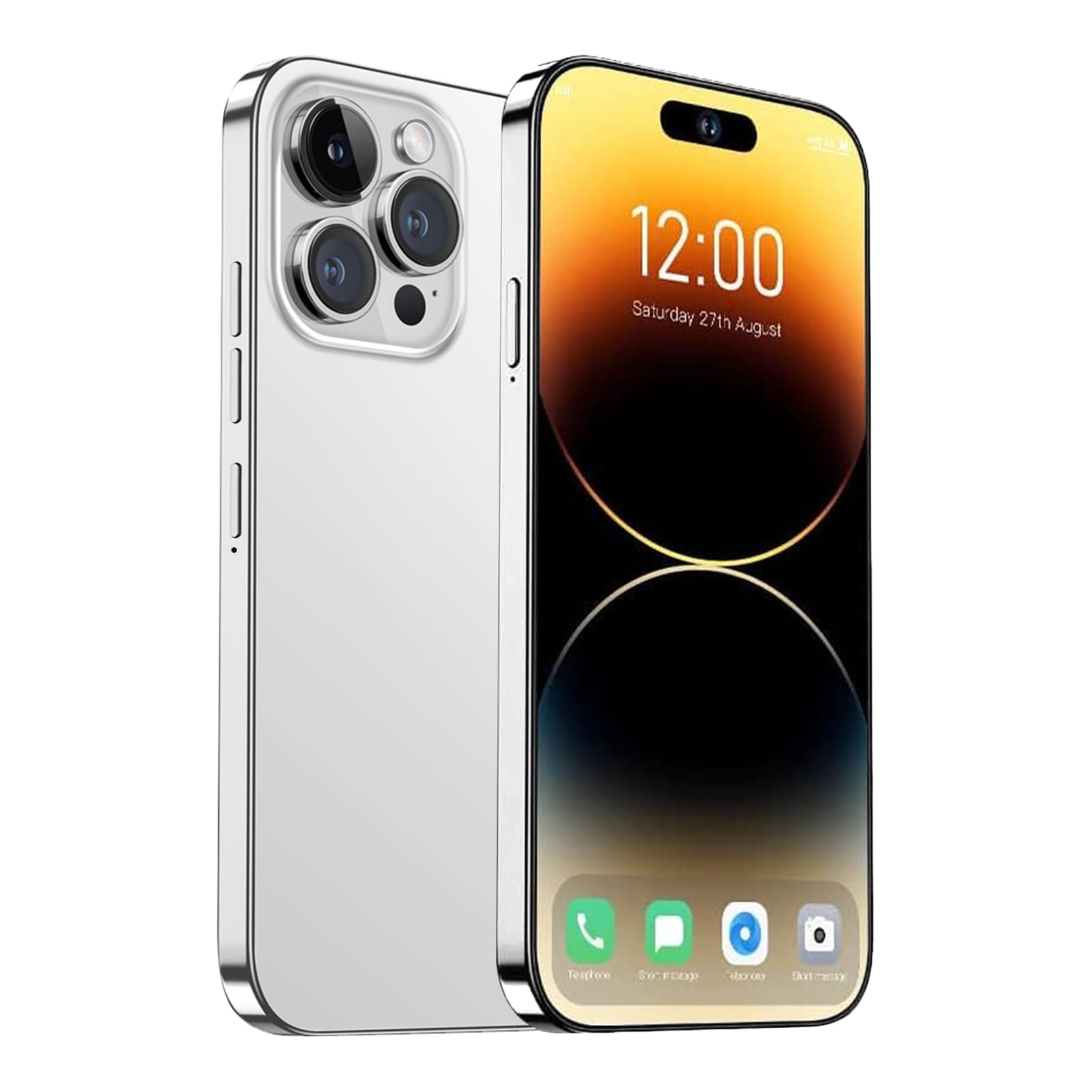 A14 Pro Max Unlocked Smartphone 8GB RAM 256GB ROM, Android 14.0, 6800mAh Battery, 6.82