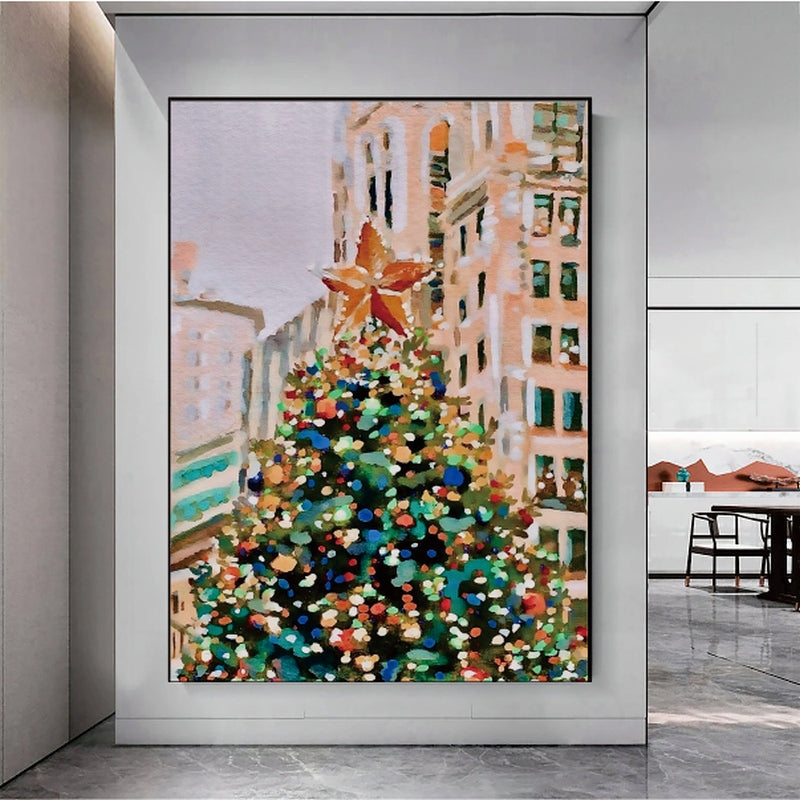 Christmas Tree - Premium Artificial Holiday Tree for Home Decor, Parties & Festive Celebrations - Perfect for Living Room, Office & Outdoor Decorations