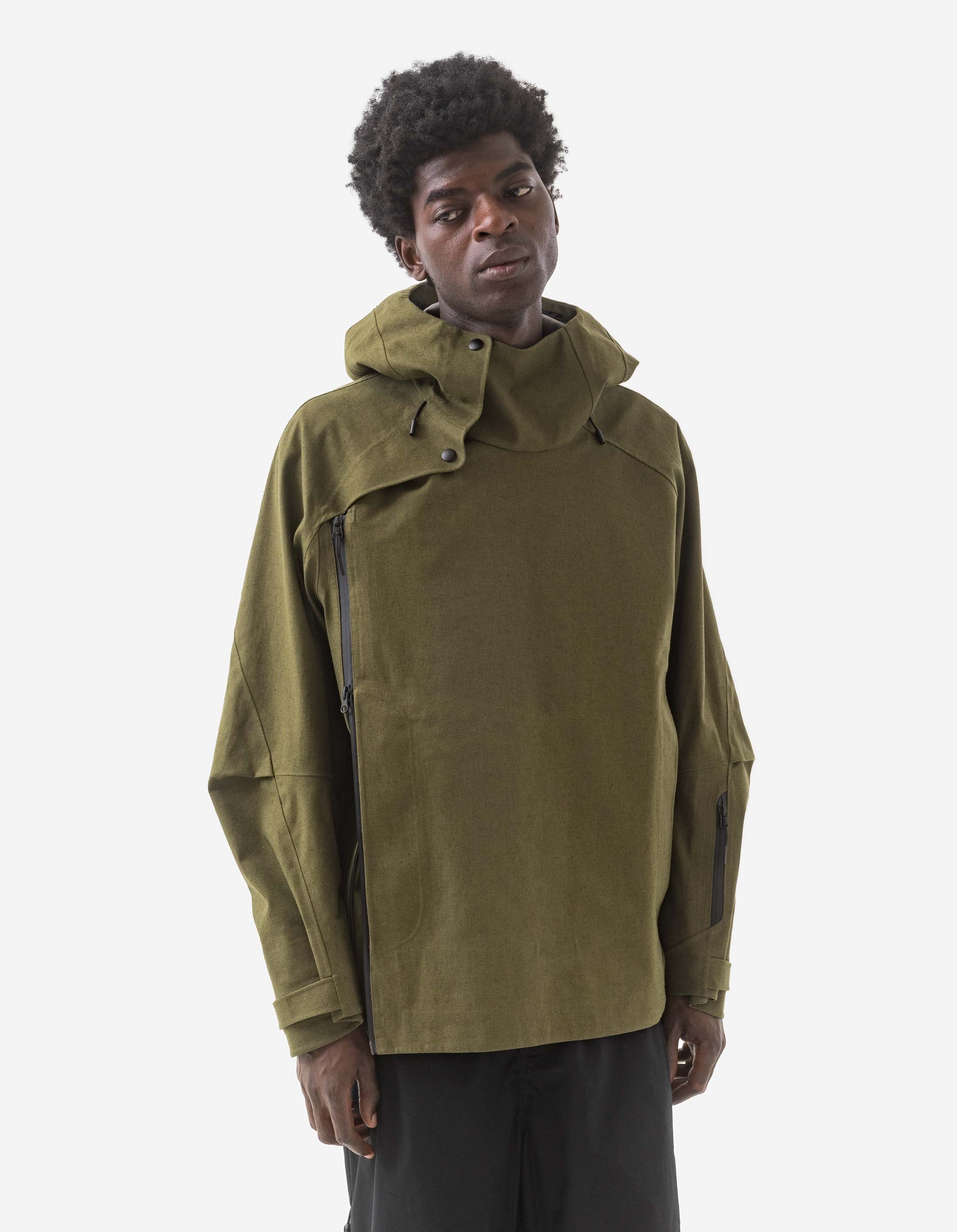 1451 Tech Han Parka Olive - Waterproof Winter Jacket for Men, Lightweight Insulated Outdoor Coat - Perfect for Hiking, Camping & Cold Weather Adventures