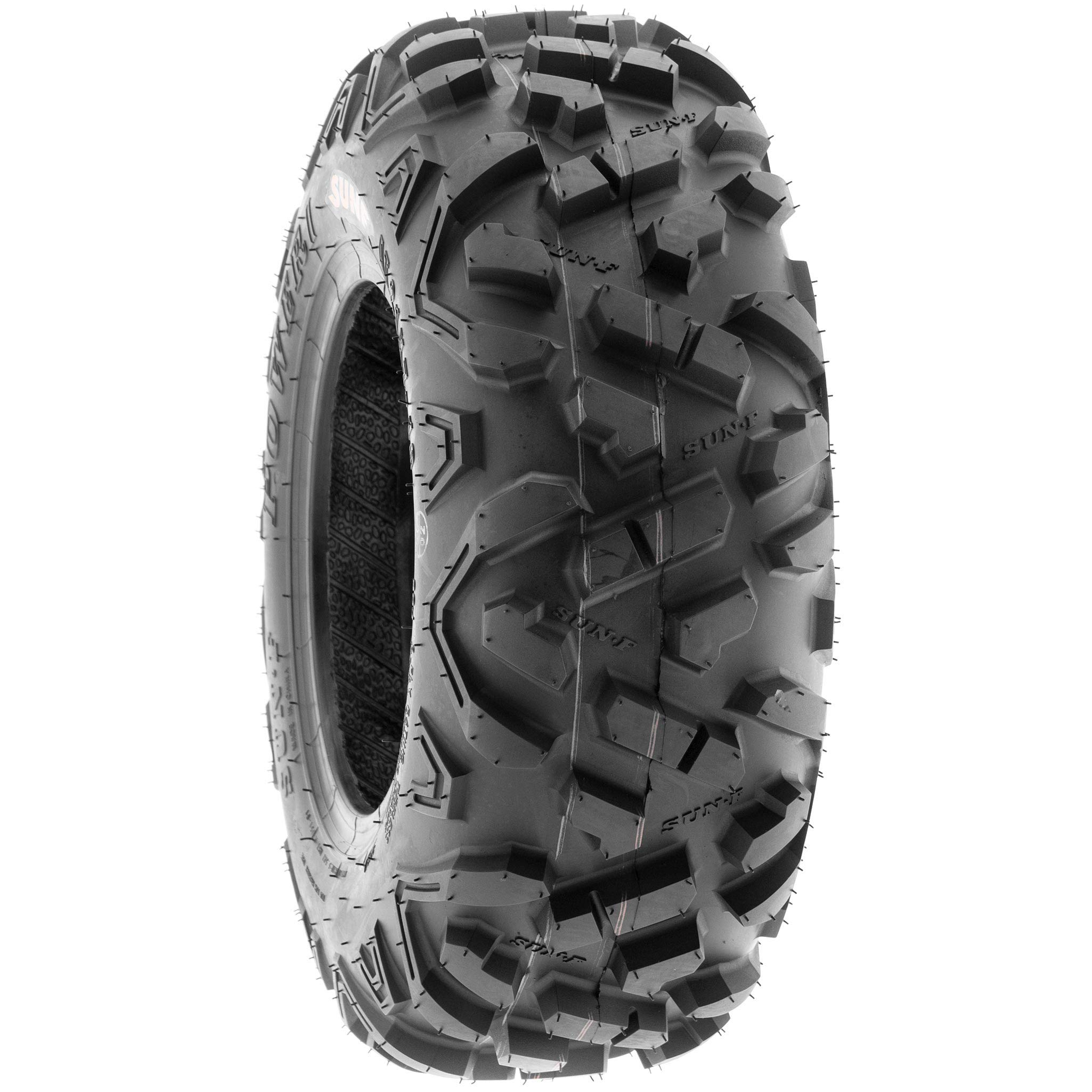 SunF 19x7-8 19x7x8 All Terrain Tires for ATV/UTV - 6 PR Tubeless Off-Road Tires (A051 POWER II) - Perfect for Mud, Sand & Trail Riding