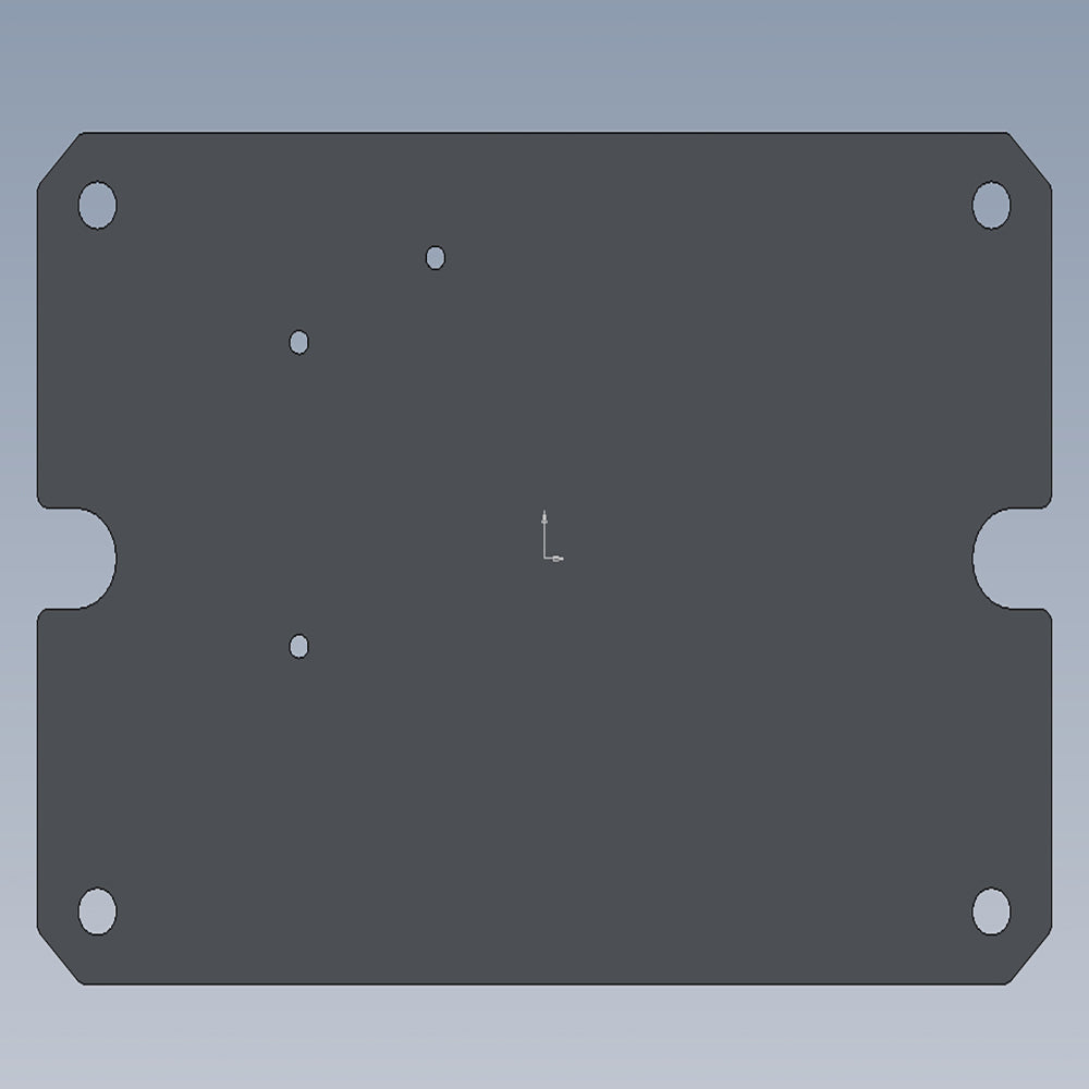TDS 200C4HL 3 Base Plate - Durable Replacement Part for TDS Oscilloscopes | Perfect for Electronics Repair & Lab Equipment Maintenance