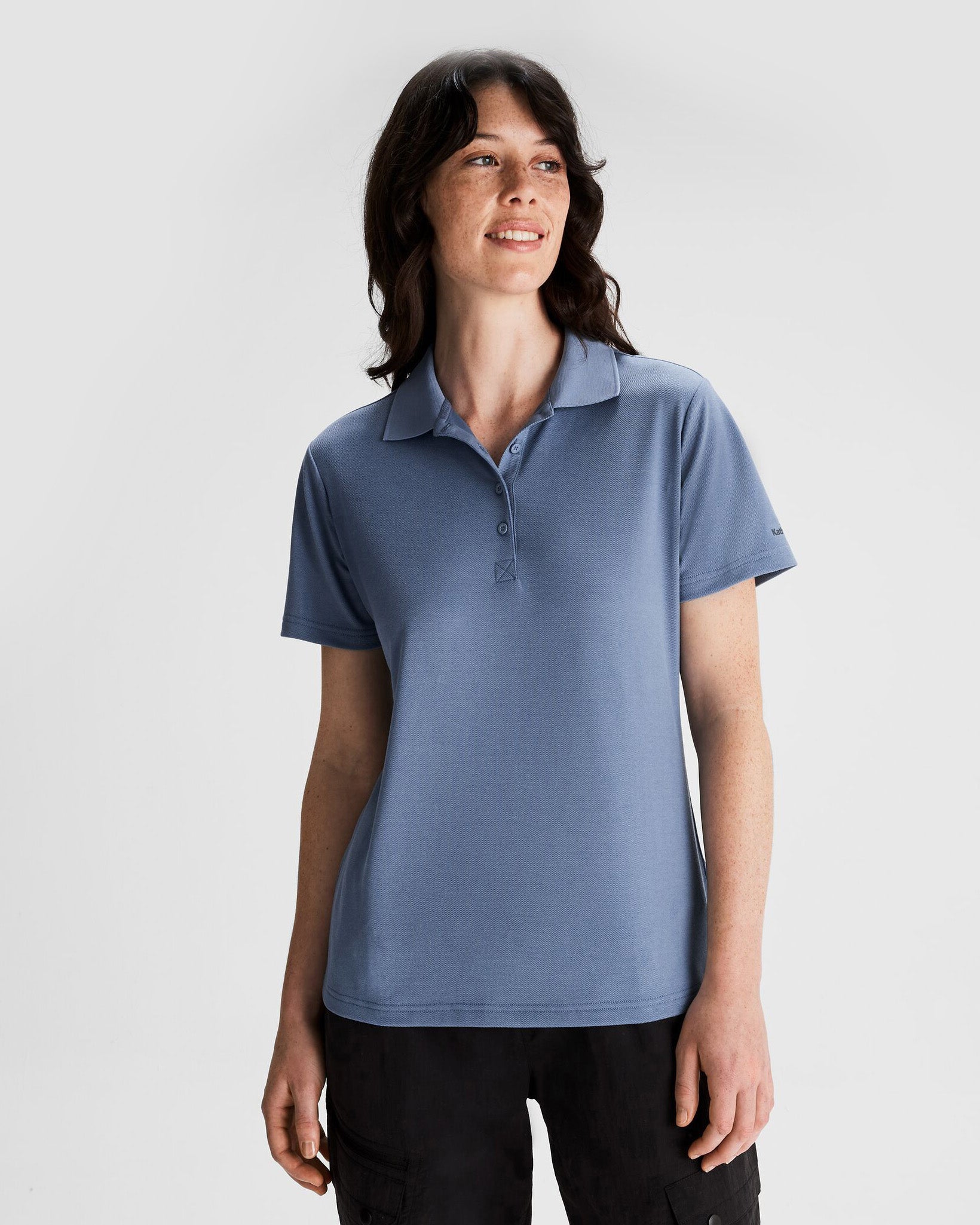 Vanua Women's Polo Shirt - Soft & Breathable Casual Top for Outdoor & Work | Twilight Color