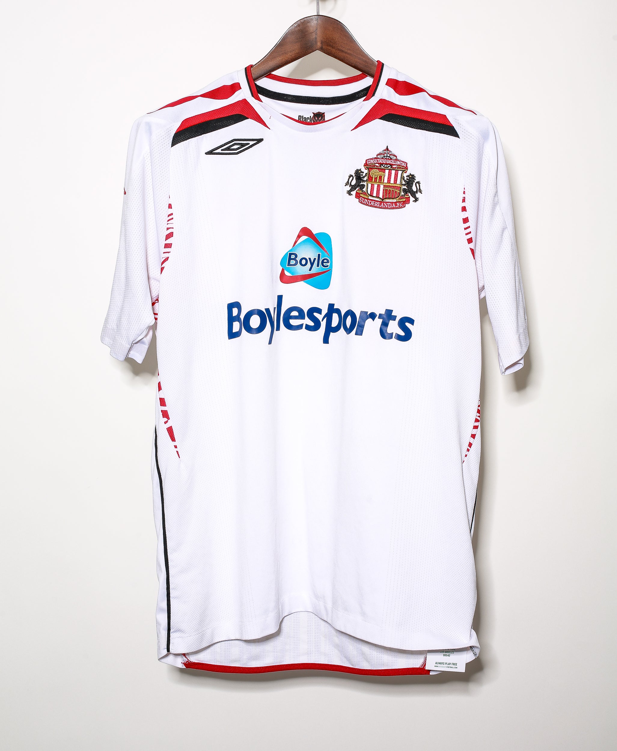 2004 Sunderland AFC Home Football Jersey - Size Large - Vintage Soccer Shirt for Fans & Collectors - Perfect for Matchdays, Gifts & Memorabilia