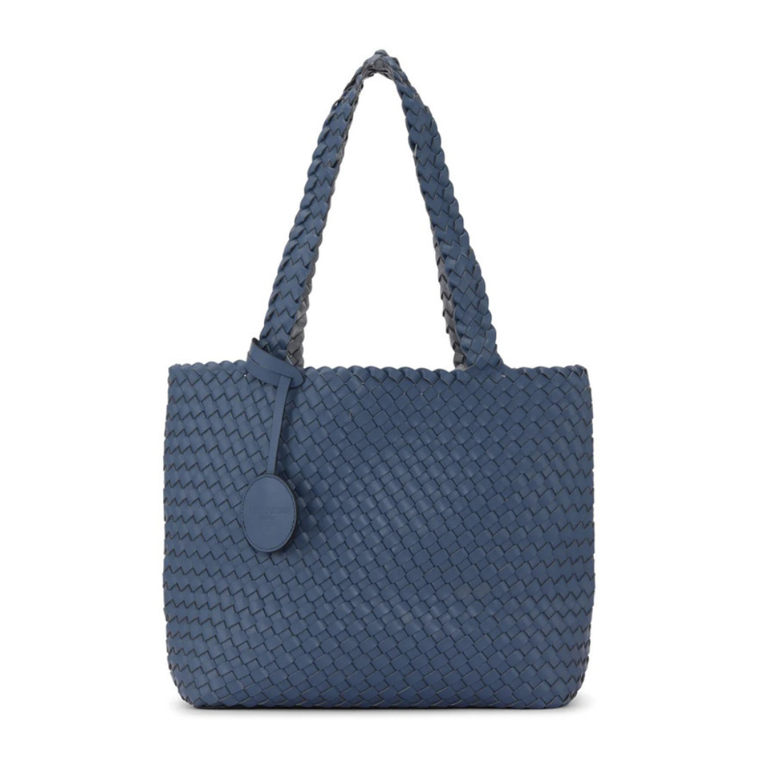 Ilse Jacobsen Reversible Tote Bag - Waterproof & Spacious Handbag for Women - Perfect for Work, Travel & Shopping