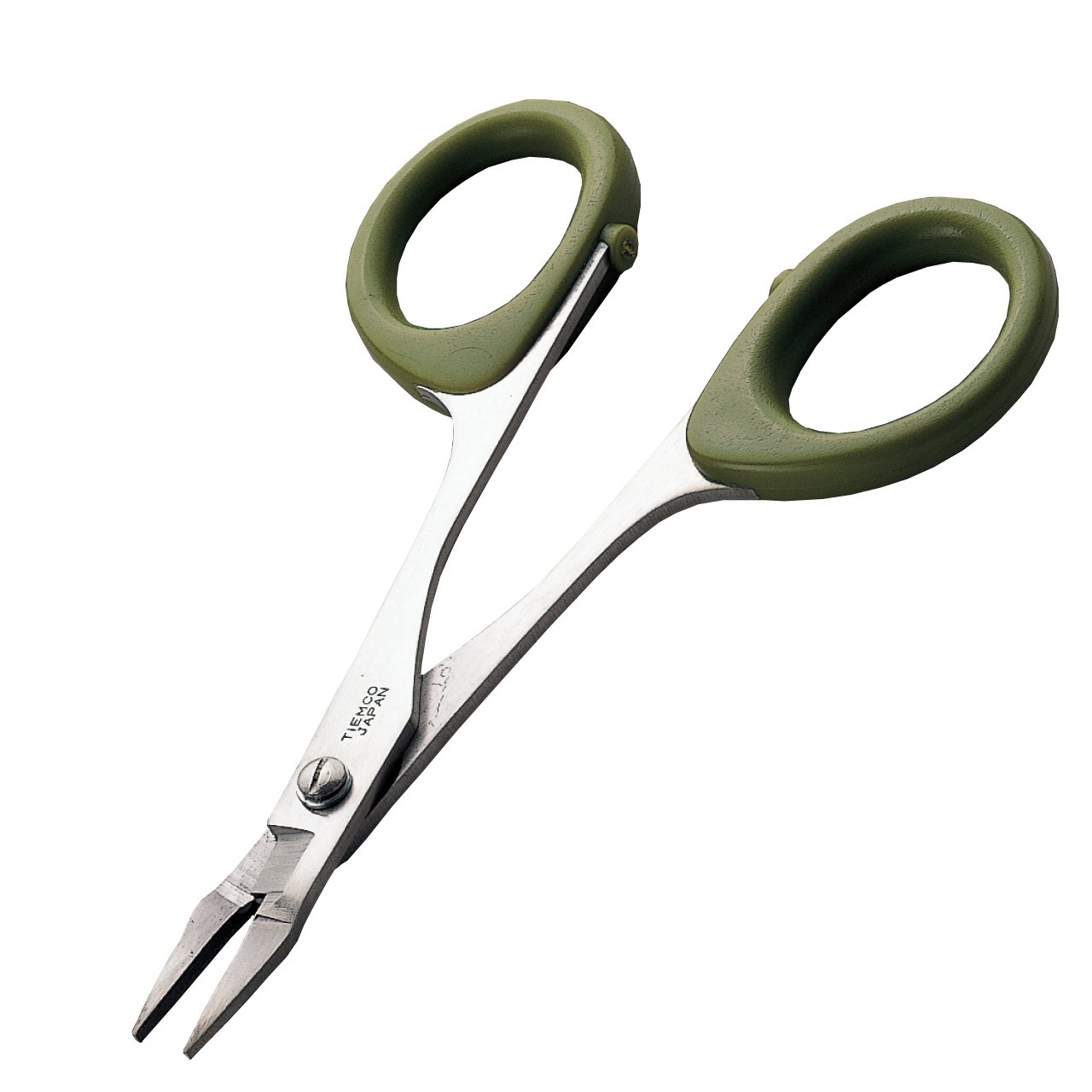 Tiemco De-Barb Pliers Mono Cutter - Professional Fly Fishing Hook Remover & Line Trimming Tool for Trout, Bass, and Salmon Fishing | Perfect for Catch-and-Release Anglers