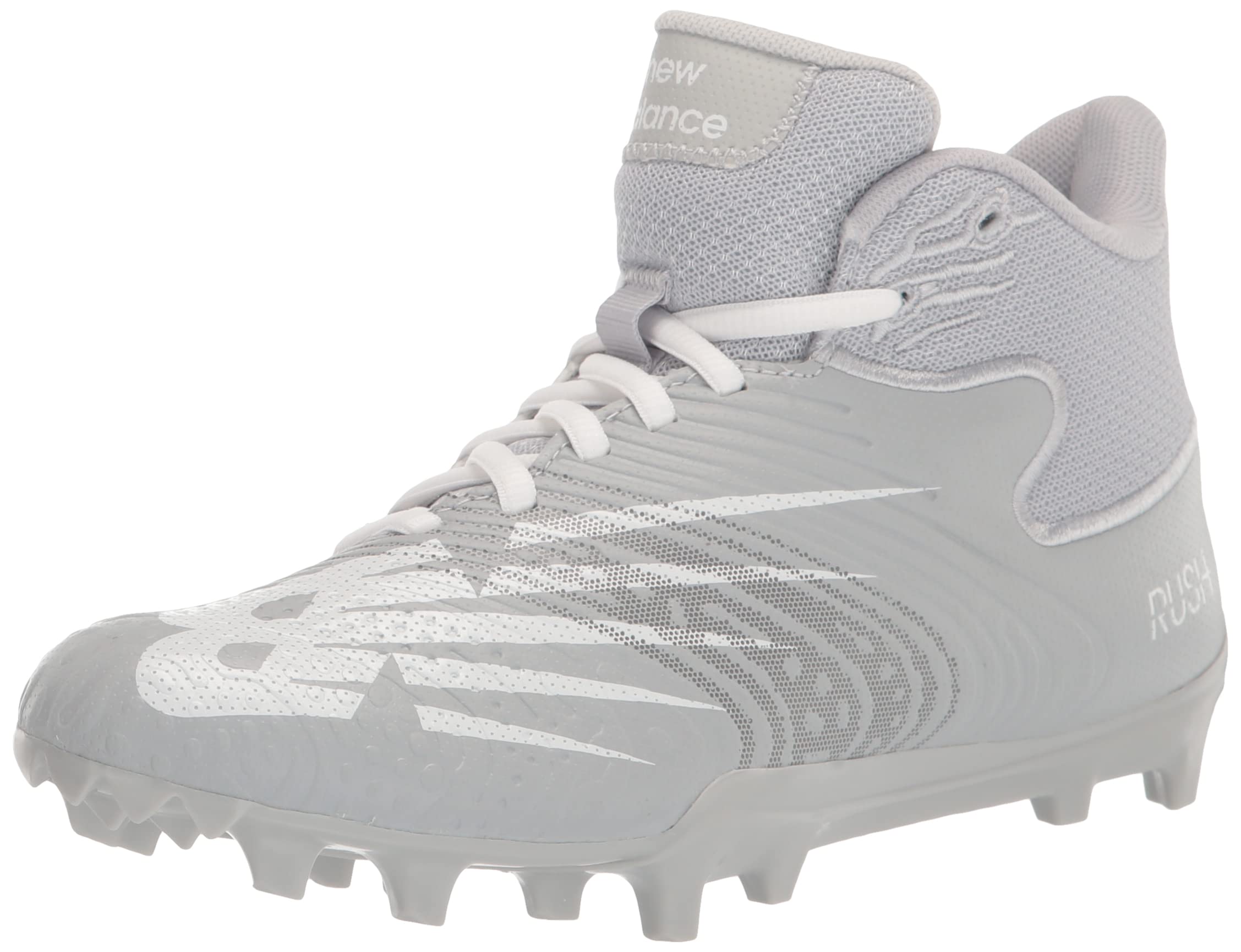 New Balance Men's Rush V3 Mid Lacrosse Shoe - Lightweight Athletic Shoes for Men with Enhanced Support - Perfect for Lacrosse, Training & Gym Workouts
