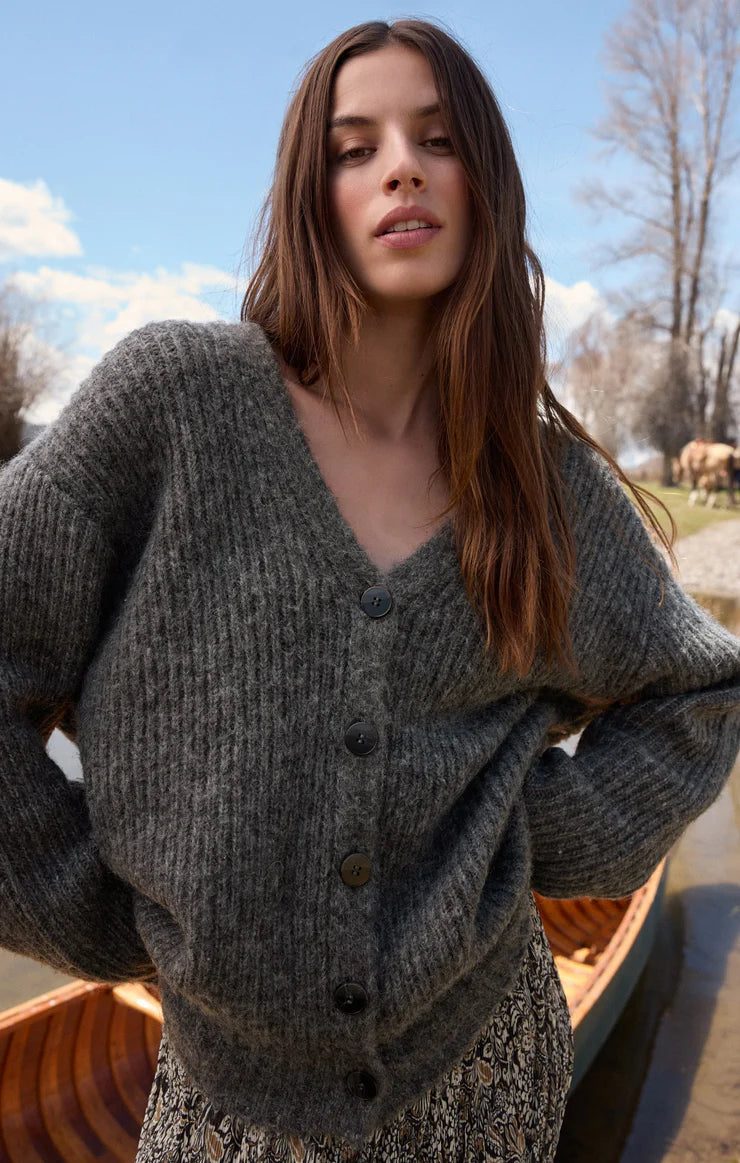 Z Supply Josie Cardigan - Women's Soft Knit Open Front Long Sleeve Sweater | Perfect for Fall Layering, Office Wear & Casual Outfits