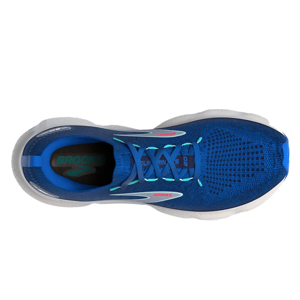 Men's Brooks Glycerin StealthFit 20 Running Shoes - Lightweight Cushioned Sneakers for Jogging, Gym Workouts & Daily Wear