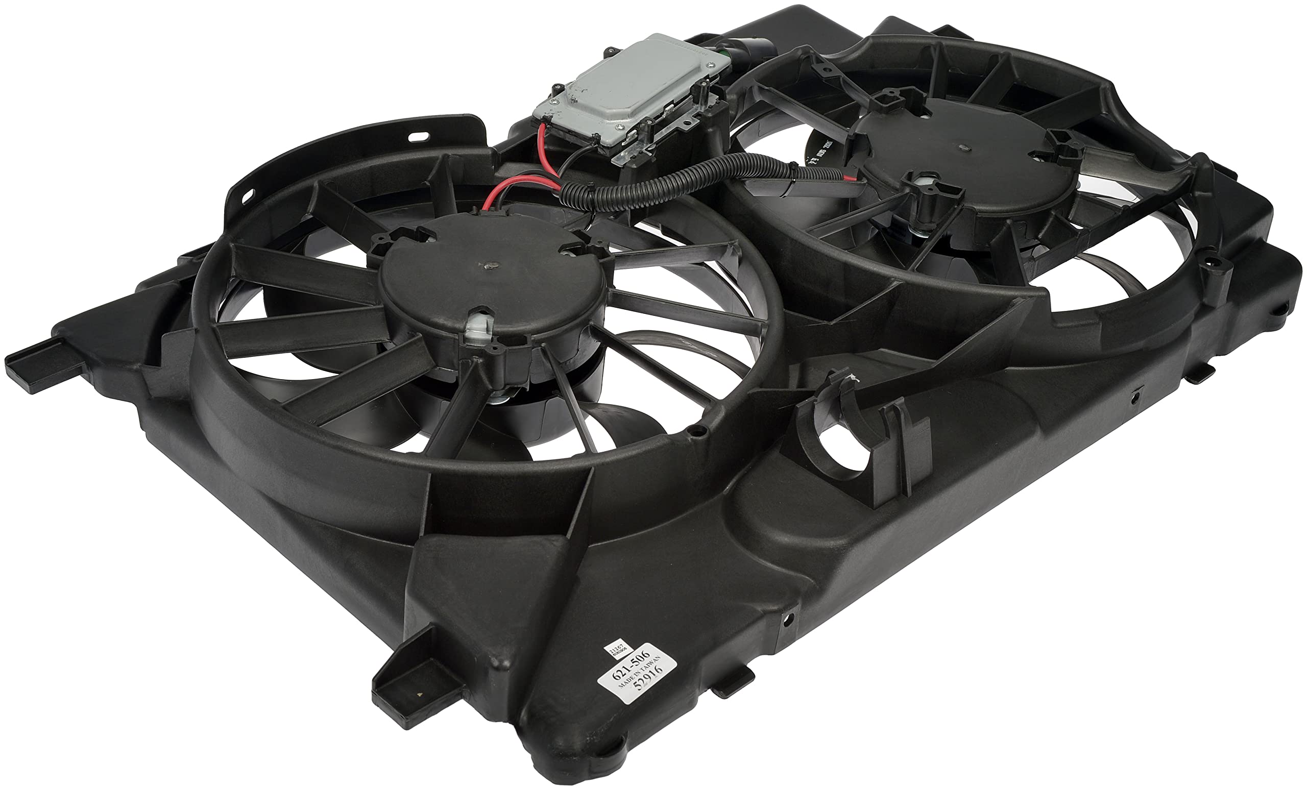 Dorman 621-506 Engine Cooling Fan Assembly Replacement for Ford F-150, Lincoln Navigator - High Performance Cooling System Part - Perfect for Overheating Prevention & Off-Road Adventures