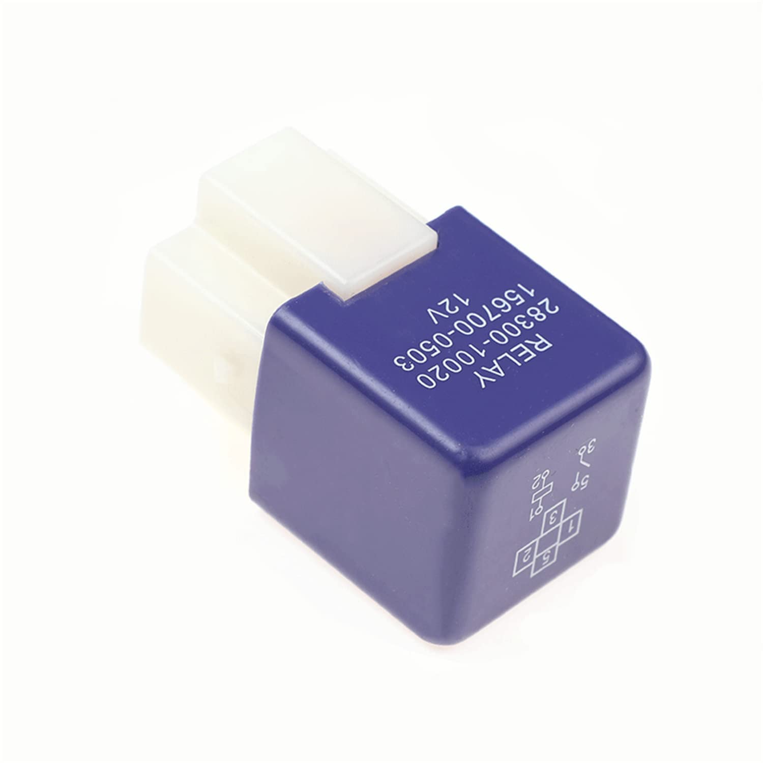 2PCS Starter Relay Compatible with Toyota Corolla, Camry, 4Runner, Echo, Scion xA xB, RAV4, Tacoma & Lexus GS300, ES300, LS400, RX300, IS300, SC430 - Replaces 28300-10020, 156700-0503, 28341-11010 - Reliable Engine Start for Smooth Driving & Commuting