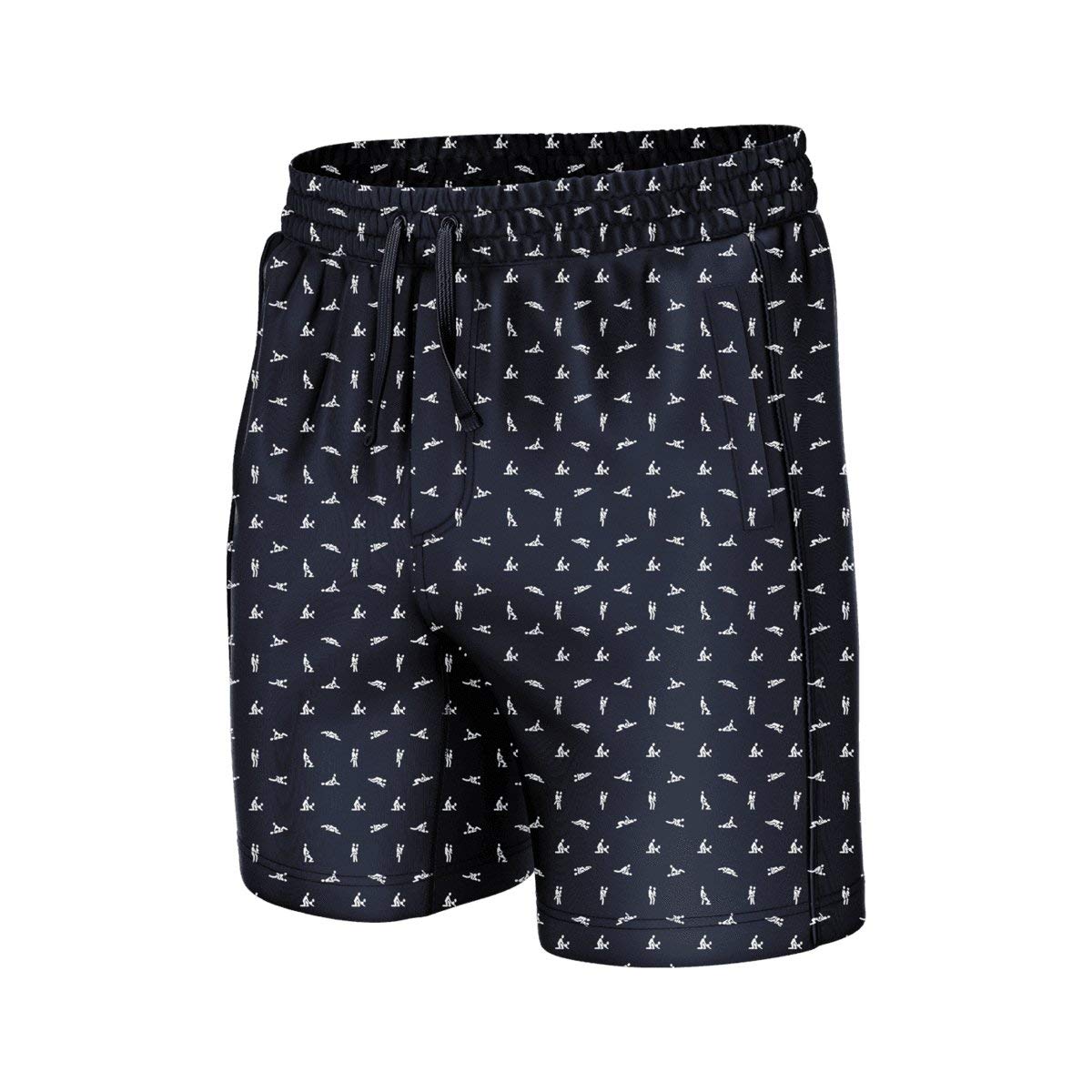 Greater Half Sex Education Swim Trunks for Men - Quick Dry Beach Shorts with UPF Protection | Perfect for Swimming, Surfing & Summer Vacations