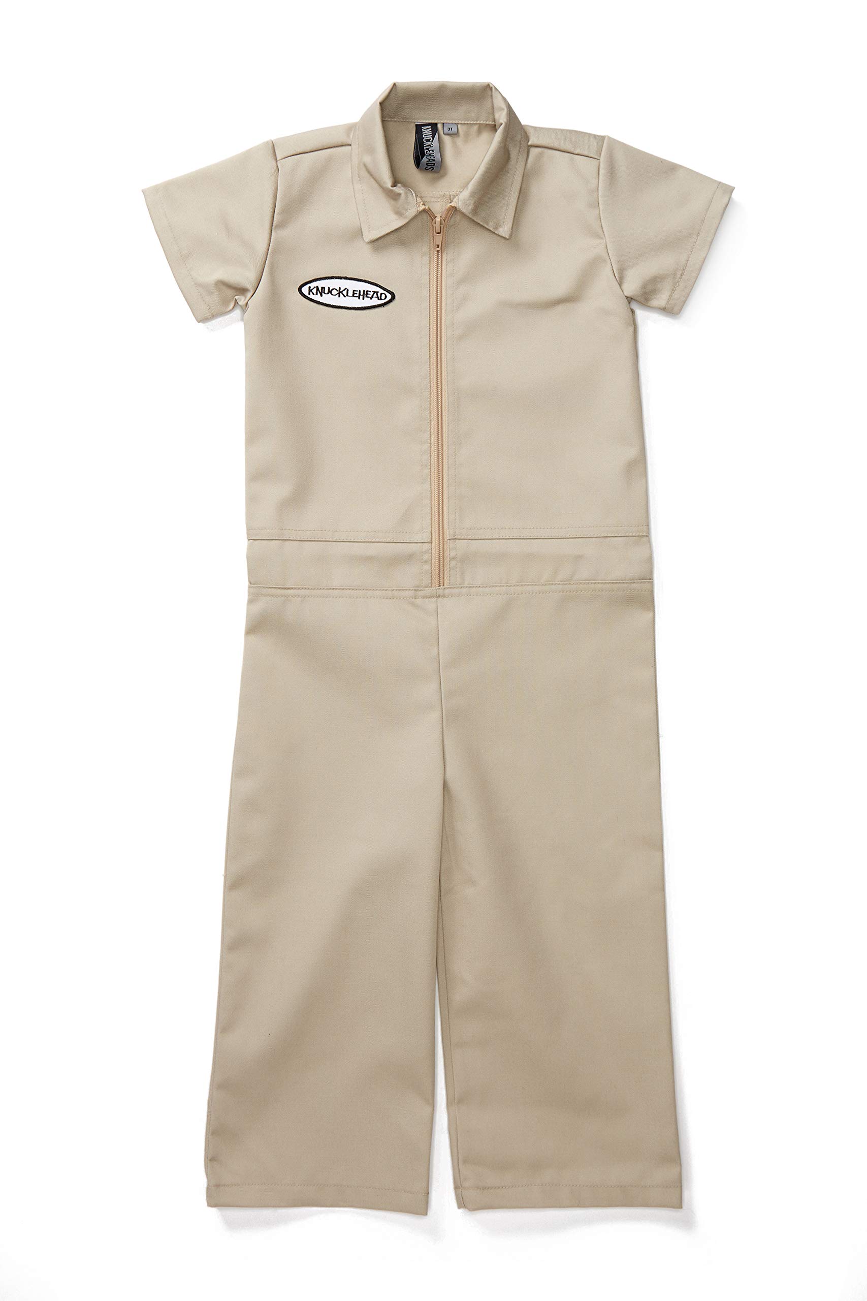 Knuckleheads Kids Monkey Coverall Mechanic Jumpsuit for Boys & Girls - Cute Baby Outfit for Photoshoots, Halloween Costume & Playtime Fun