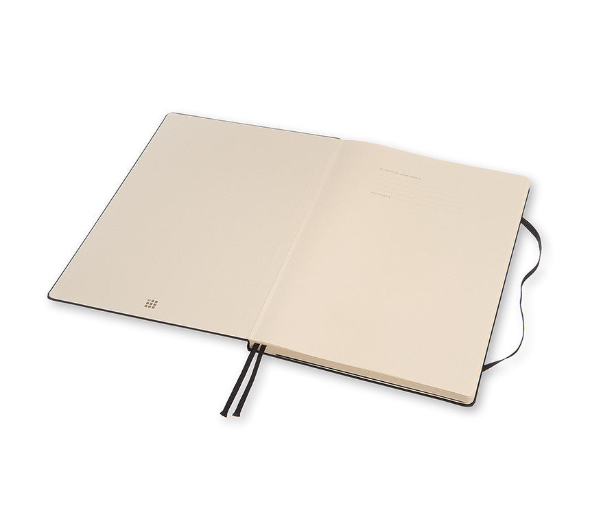 Moleskine Professional A4 Plain Notebook - Hard Cover Workbook for Business, Journaling & Note Taking - Ideal for Office, School & Creative Projects