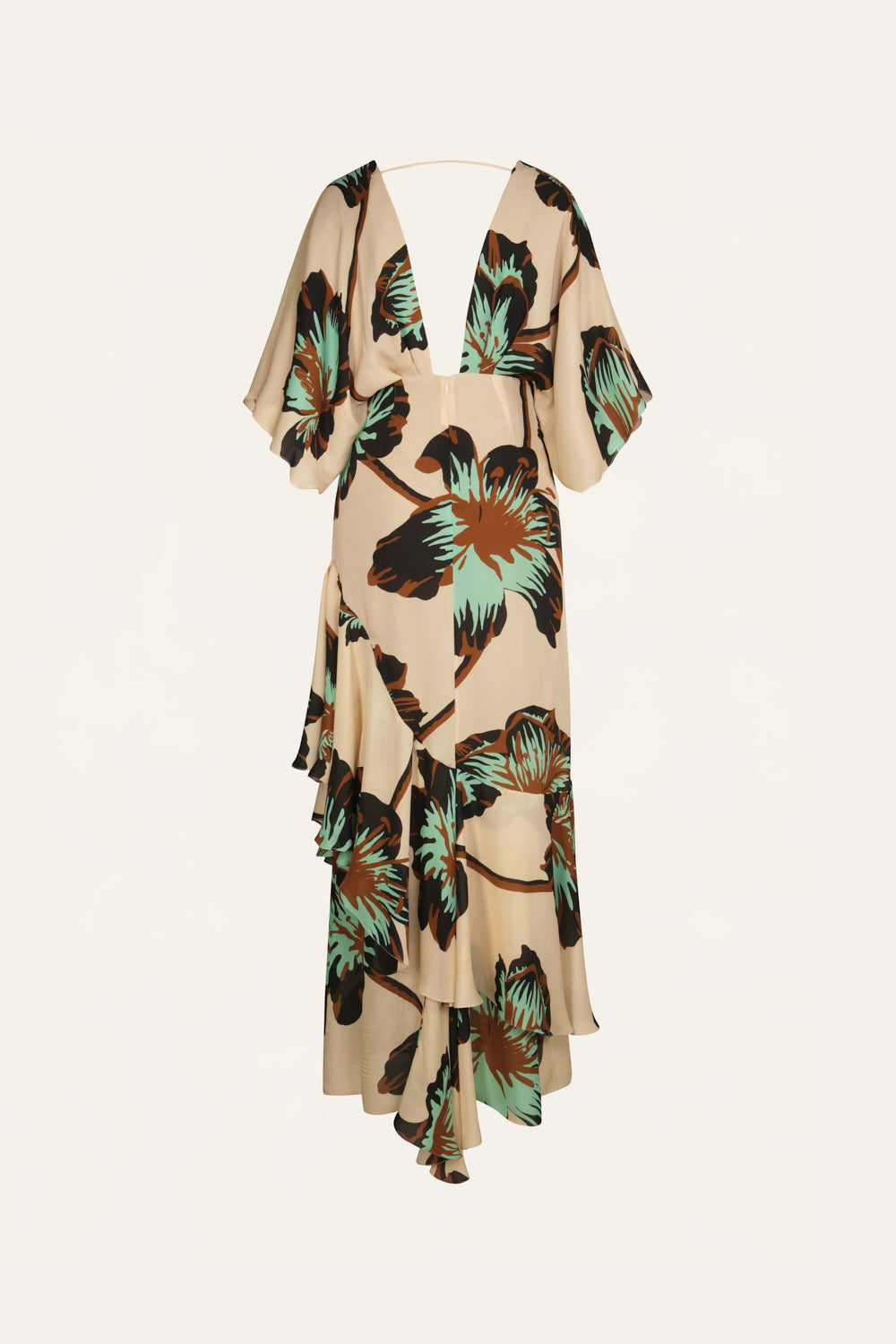 Tesoro Escondido Women's Floral Summer Dress - Elegant Boho Maxi Dress for Beach, Vacation & Casual Wear