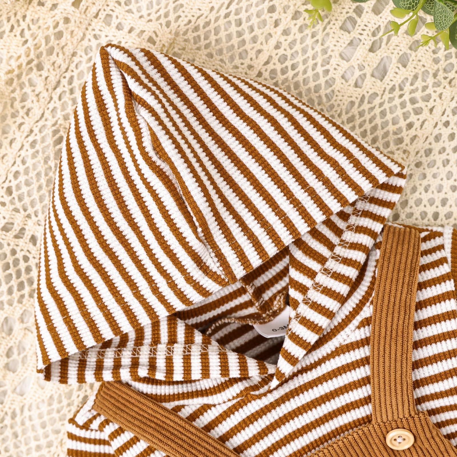 Baby Romper Ribbed Hoodie - Long Sleeve Outfits for Boys & Girls | Fall/Winter Wear
