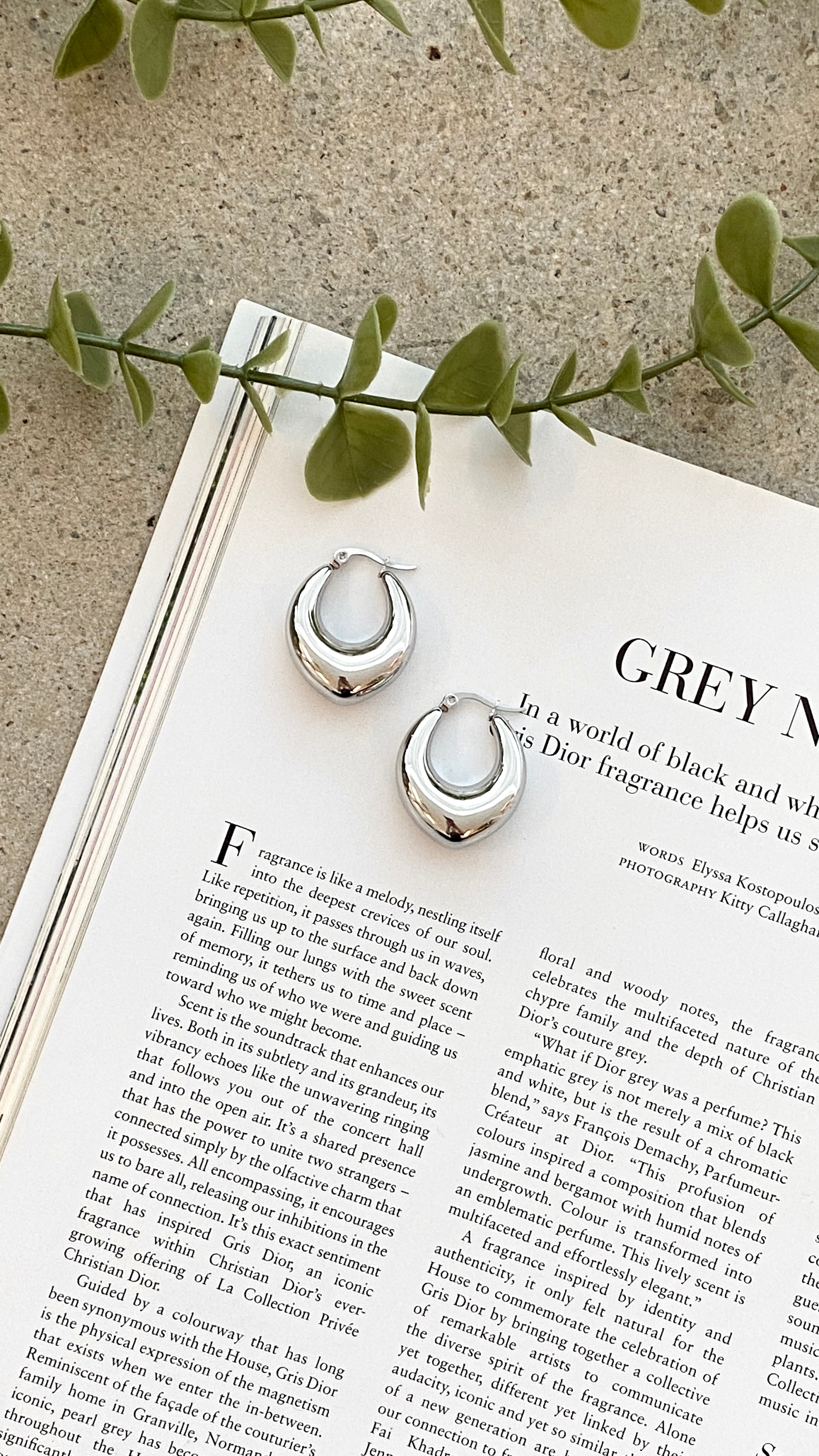 Stylish Arya Hoop Earrings for Women - 925 Sterling Silver Dangle Hoops - Perfect for Parties, Weddings & Everyday Wear