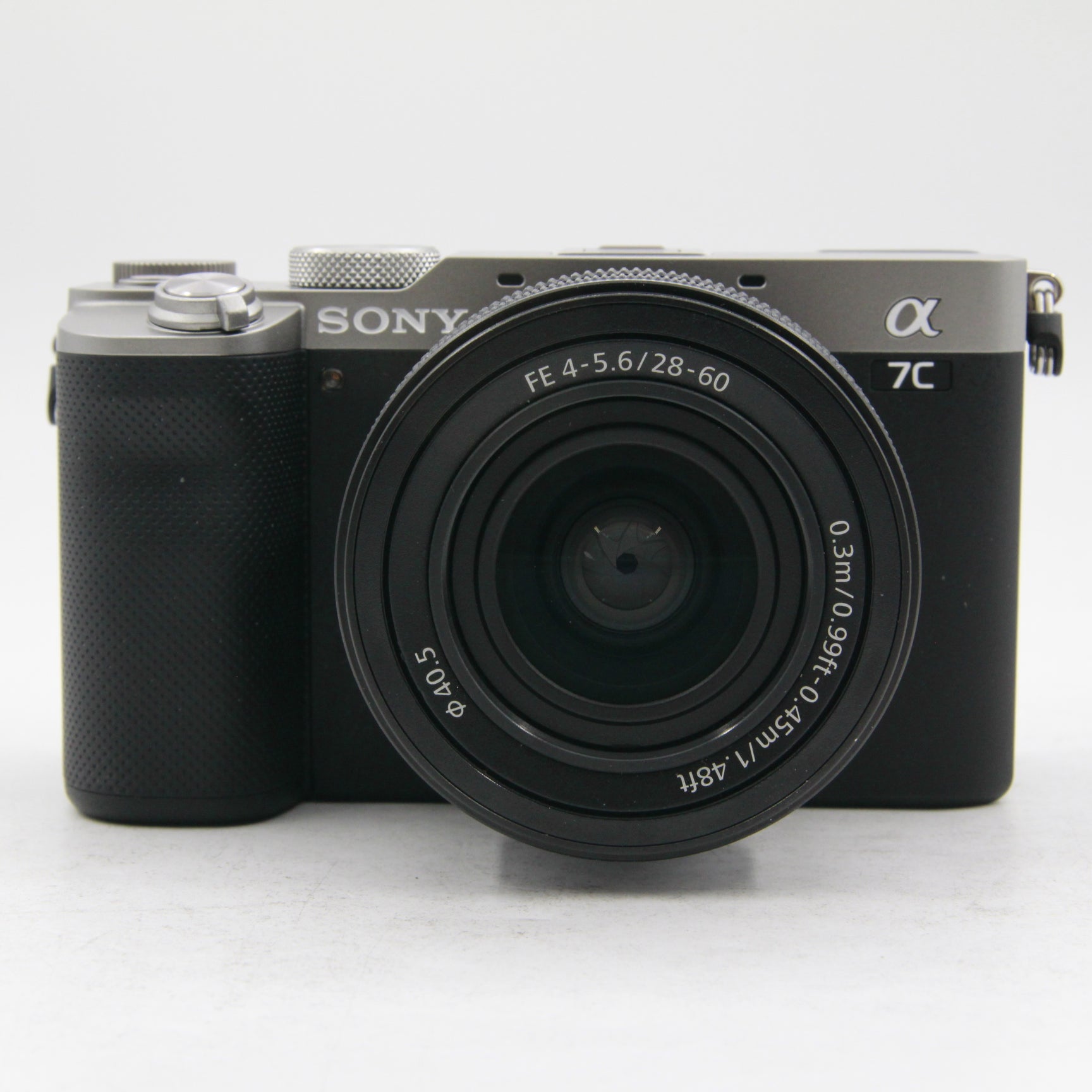 Open Box Sony Alpha a7C Mirrorless Digital Camera with FE 28-60mm f/4-5.6 Lens (Silver) - Compact Full-Frame Camera for Travel, Vlogging & Street Photography