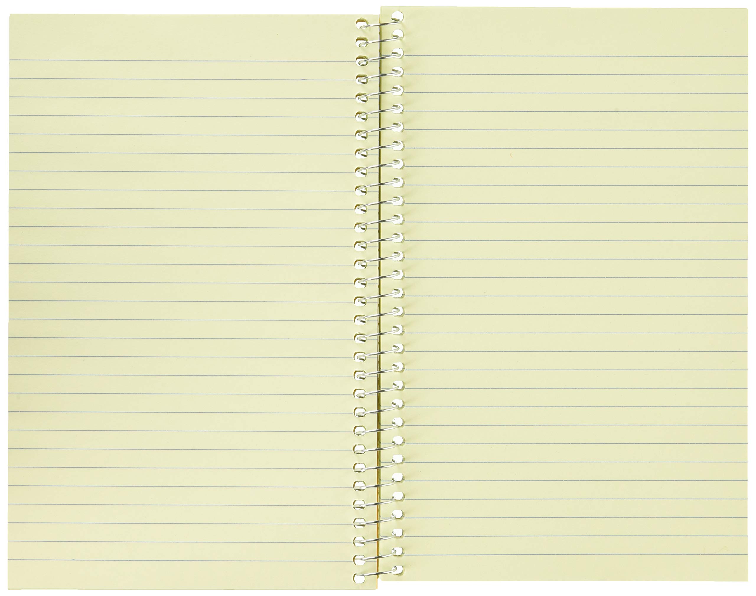 Premium National Single-Subject Wirebound Notebooks - Narrow Rule, 80 Sheets (7.75 x 5 Inches), Brown Paperboard Cover - Perfect for School, Office & Journaling