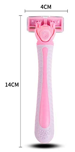 WOIWO Women's Hair Removal Shaver - Reusable Razor for Legs, Armpits, Bikini & Body Hair - Painless Hair Remover for Smooth Skin - Perfect for Travel, Gym & Home Use