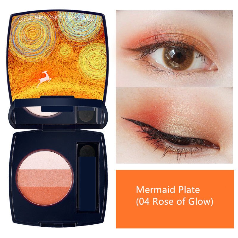 LANSUR Palace Museum Inspired Women's Eye Shadow Palette - 12 Color Matte & Shimmer Makeup Set for Party, Wedding, and Daily Wear