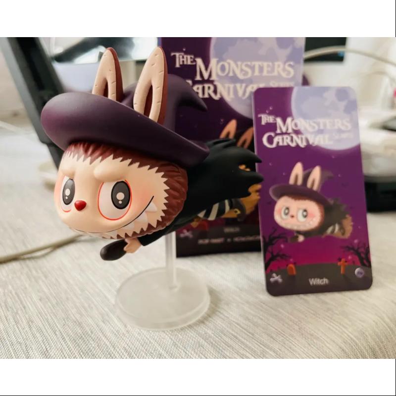 Labubu The Monsters Carnival Series Witch - Cute Collectible Vinyl Figure for Home Decor & Gift | Perfect for Anime Fans, Kawaii Lovers & Toy Collectors | Display on Shelves, Desks or in Collections