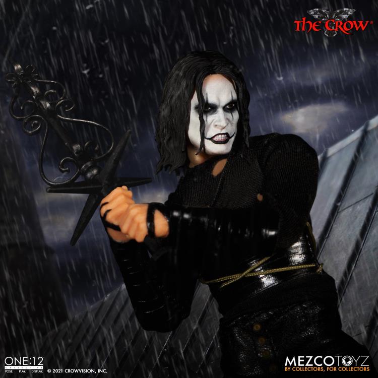 The Crow: One:12 Collective Eric Draven Action Figure - Highly Detailed Collectible for Movie Fans & Display