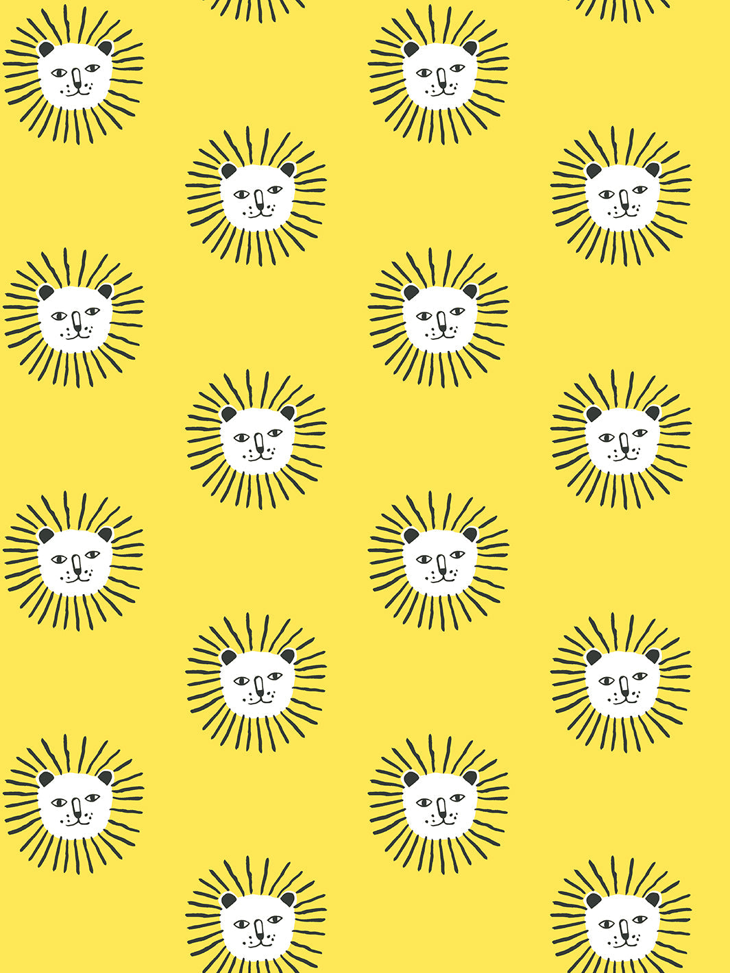 Lion's Mane Mushroom Wallpaper - Botanical Daffodil Print by Tea Collection | Perfect for Home Decor, Bedroom & Living Room Accent Walls