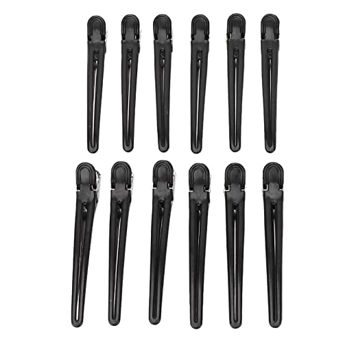 Professional Duckbill Hair Clips - High Strength Non-Slip Sectioning Clips for Salon, Barber & Stylists - Perfect for Hair Coloring, Cutting & Styling at Home or Salon