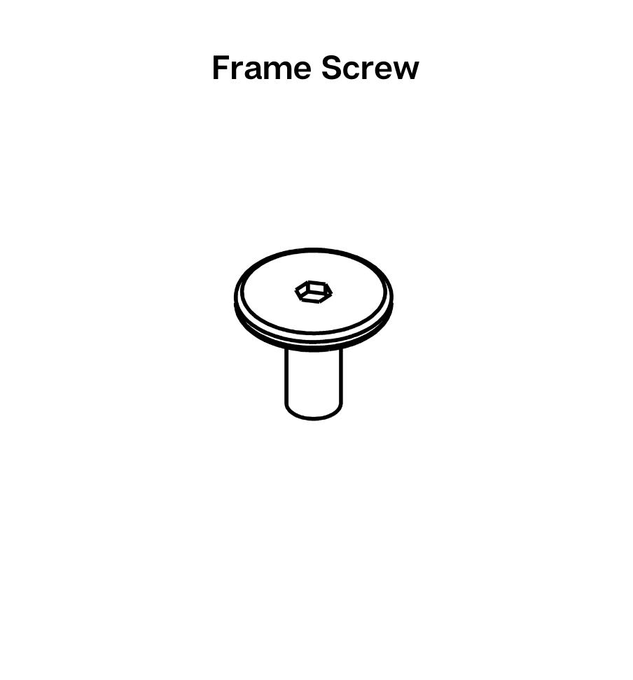Stainless Steel Frame Screw AIP 153 - Heavy Duty Construction Fasteners for Furniture Assembly, Picture Frames & DIY Projects