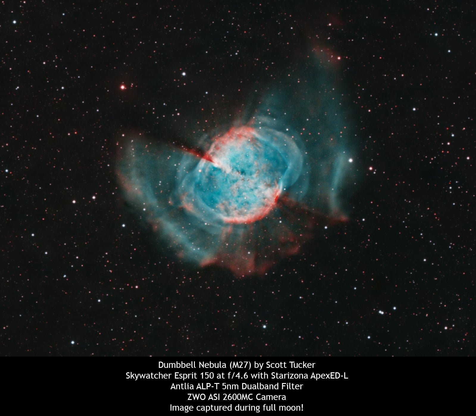 Antlia ALP-T Dualband 5nm Ha & OIII Filter for Astrophotography - 2