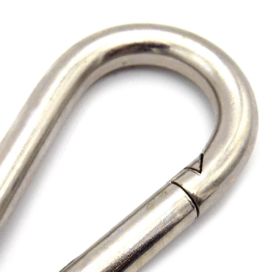 Al Fresco Snap Hook M10 - Heavy Duty Stainless Steel Carabiner for Outdoor Gear, Hiking, Camping & Backpacking