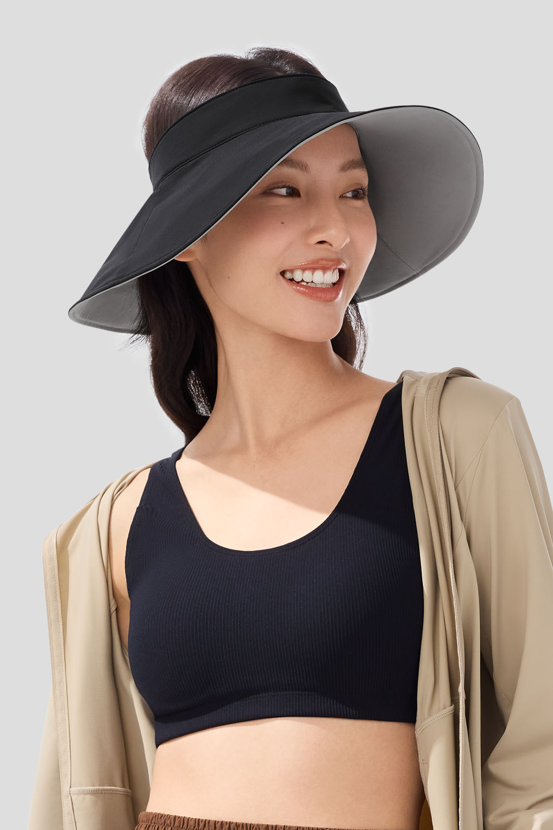 Nomad Women's Packable Topless Fisherman Hat UPF50+ Sun Protection - Perfect for Beach, Fishing, and Outdoor Activities