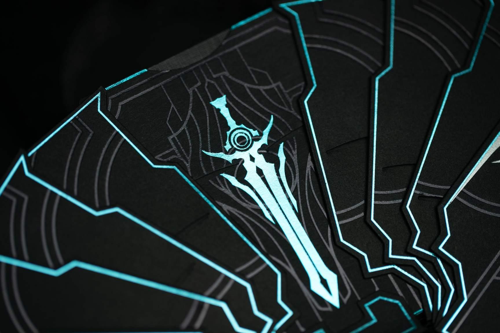 Premium Sword-Themed Playing Cards by The Card Mafia - Perfect for Magic Tricks, Poker Nights & Collectors