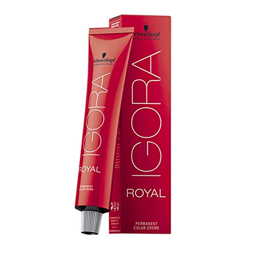 Schwarzkopf Igora Royal Permanent Hair Color 6-88 Dark Extra Red Blonde - Professional Salon Quality Hair Dye for Vibrant Color & Long-Lasting Results - Perfect for Brunettes Wanting Reddish Blonde Highlights at Home or Salon