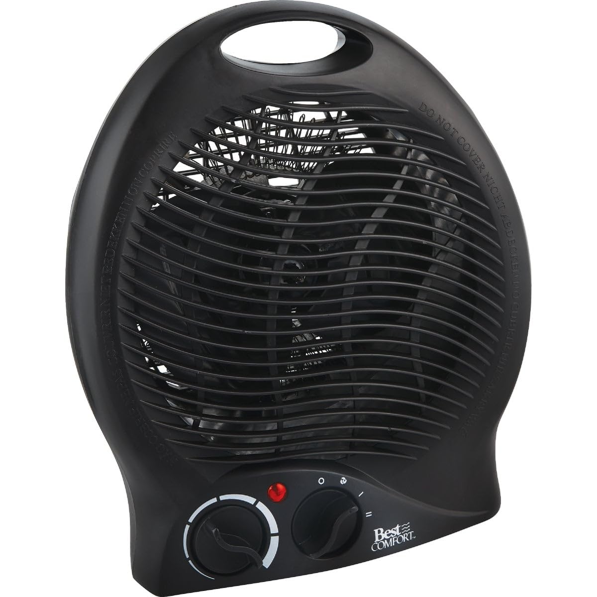 Portable Space Heater - 1500W Electric Ceramic Heater with Thermostat, Overheat Protection, Quiet & Energy Efficient for Home, Office, Bedroom Use