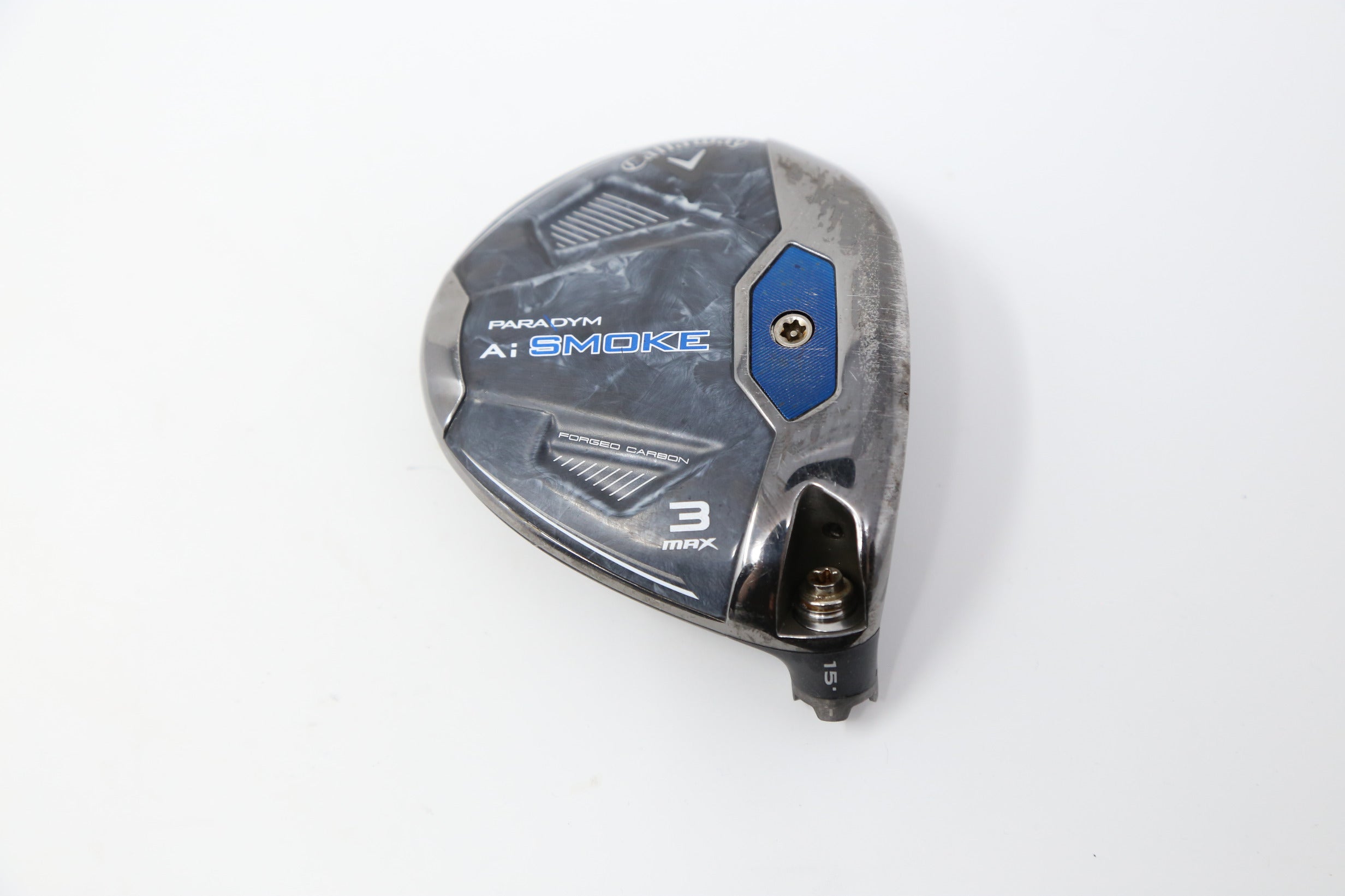 Used Callaway Paradym Ai Smoke MAX Fairway Wood 15° Right Handed Golf Club Head Only - Perfect for Long Fairway Shots & Improving Distance Control