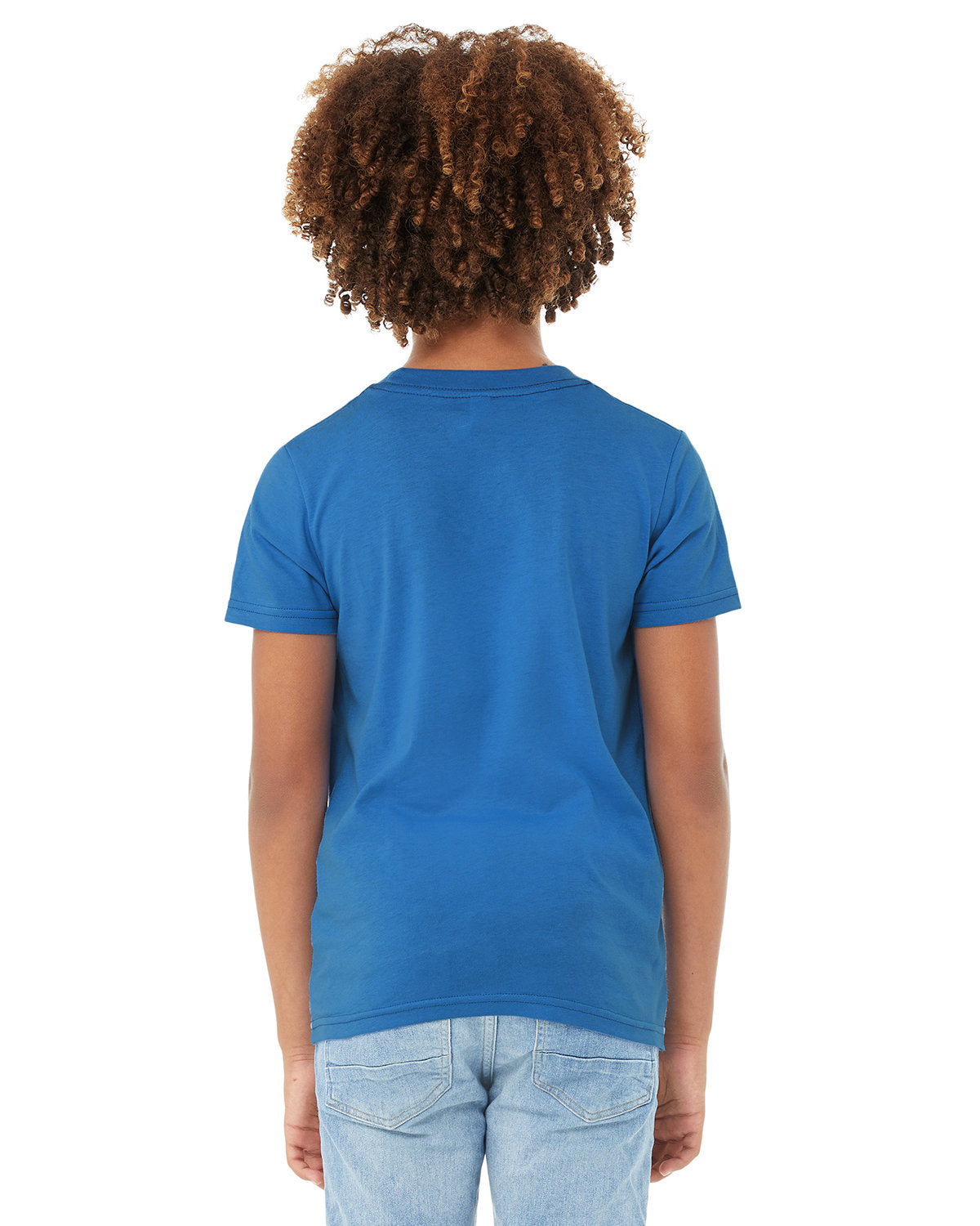 Bella + Canvas 3001Y Youth Jersey Short Sleeve T-Shirt - Soft Cotton Tee for Kids & Teens - Perfect for School, Sports & Everyday Wear