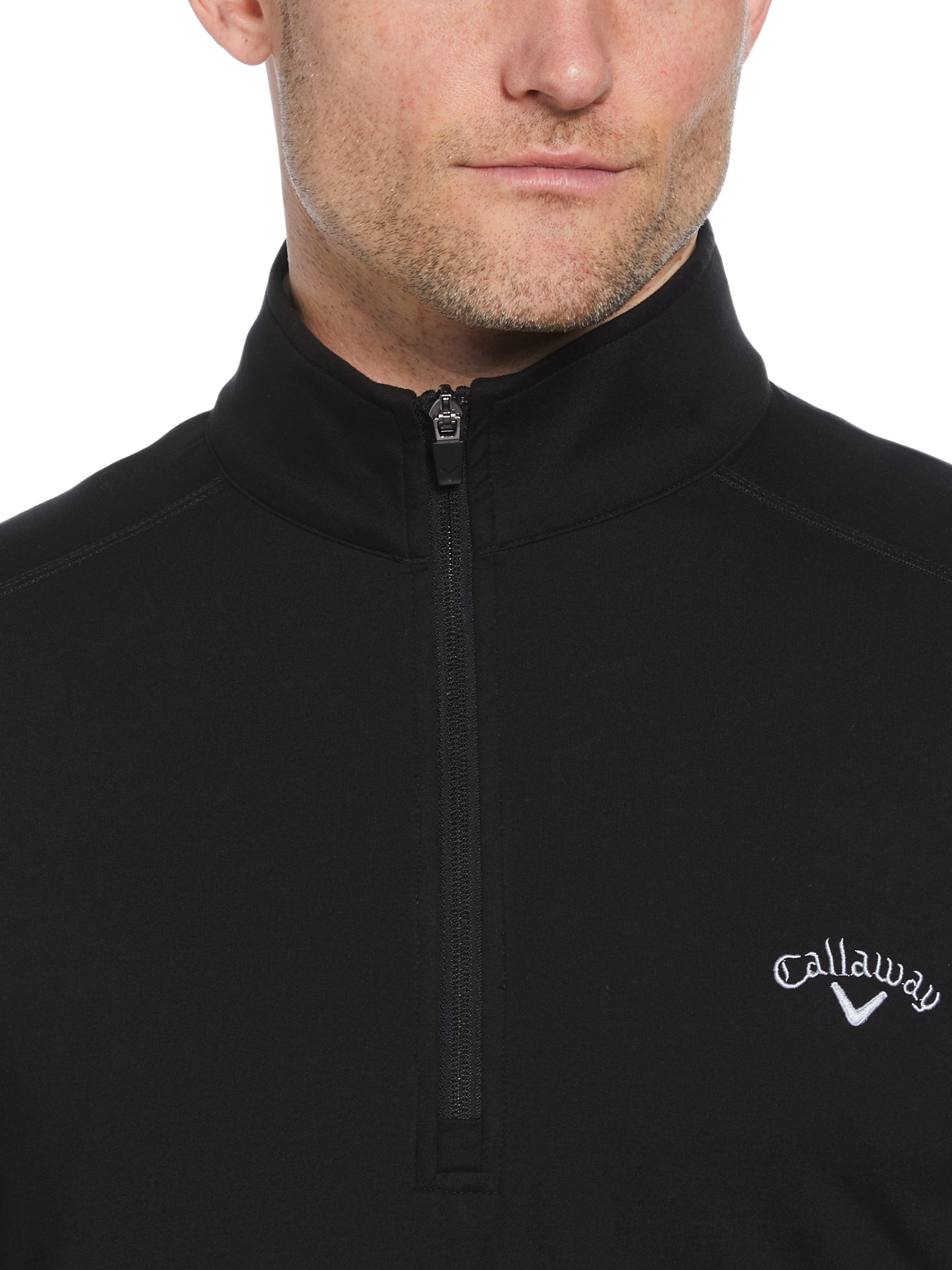 Men's Lightweight 1/4 Zip Golf Pullover - Breathable Quick-Dry Performance Shirt for Golfing, Running & Outdoor Activities