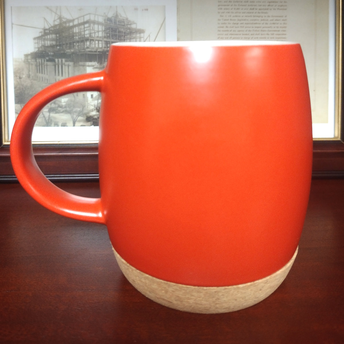 Official Red Presidential Seal Coffee Mug - Premium Ceramic Cup for Tea, Hot Drinks - Perfect for Office, Home, or Gifts