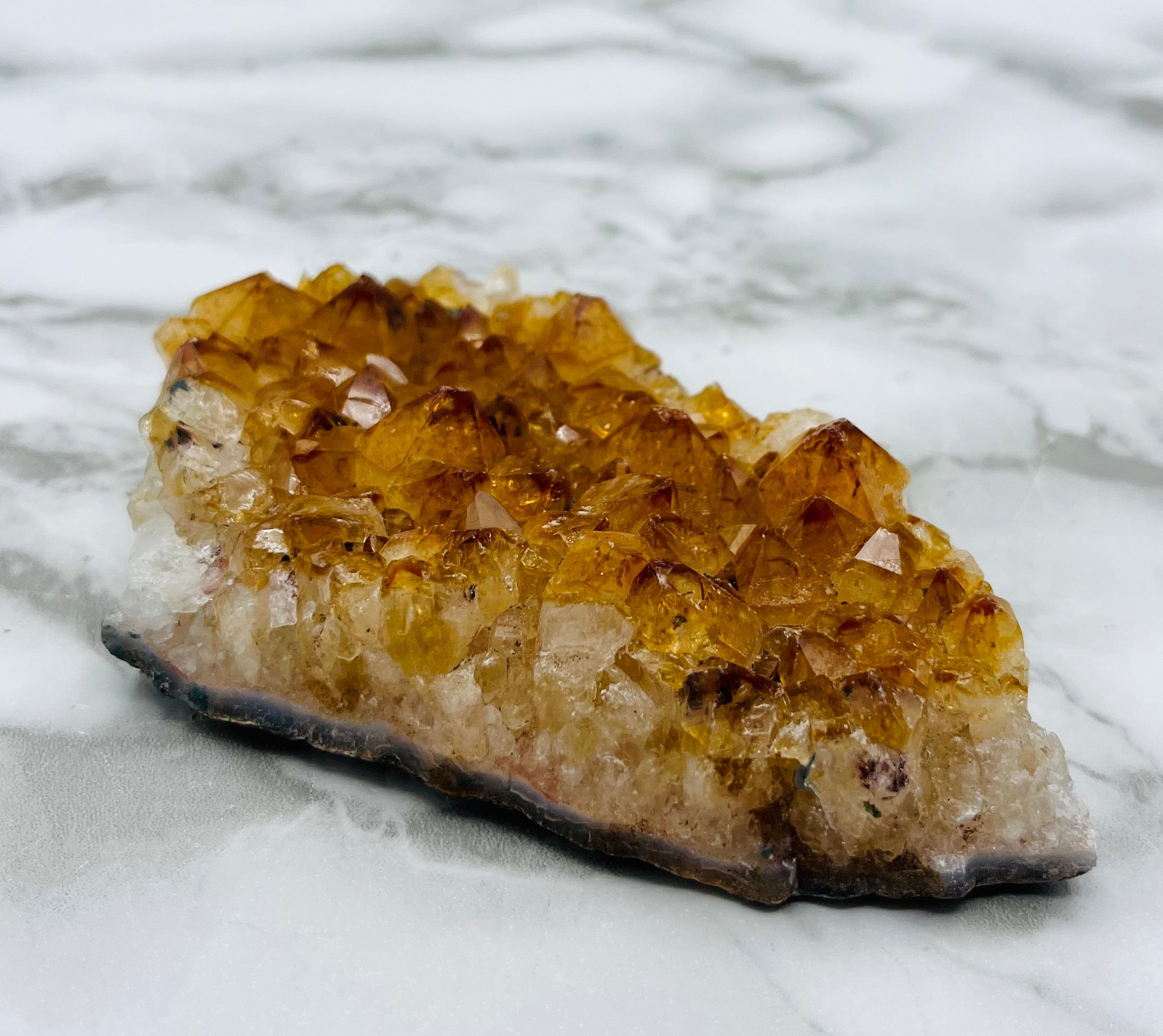 Natural Citrine Crystal Cluster - 32g Raw Citrine Stone for Healing, Meditation & Energy Work | Perfect for Home Decor, Reiki, Chakra Balancing & Spiritual Gifts