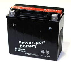 Technical Precision YTX20L-BS Replacement Battery for POWER SONIC - High Performance Motorcycle & ATV Battery - Perfect for Honda, Yamaha, Kawasaki & More