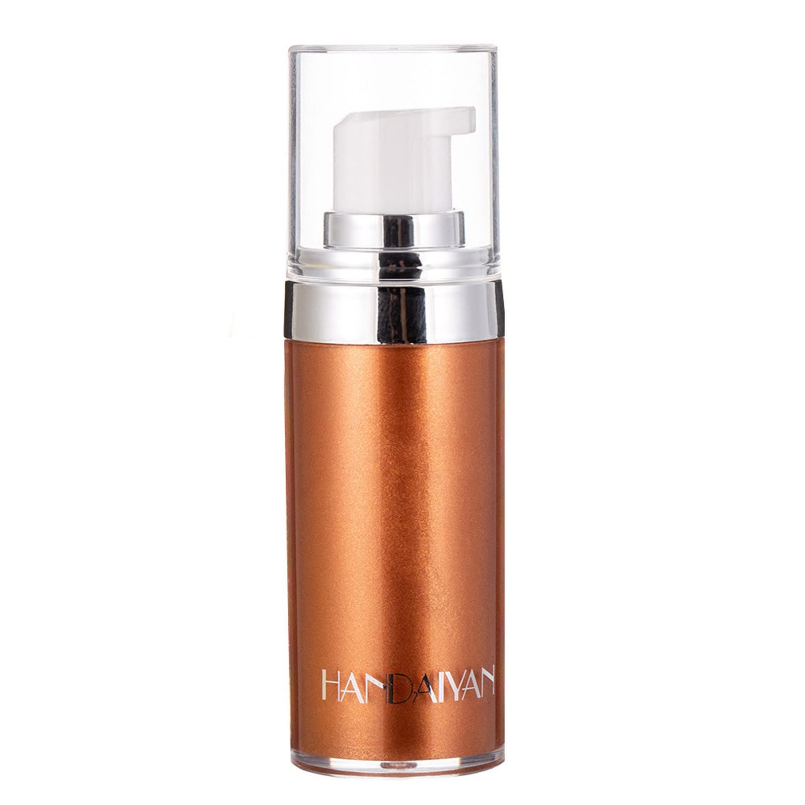 20ml Waterproof Body Highlighter Liquid Lotion - Face & Body Moisturizer with Glowing Effect, Exfoliating Scrub for Summer Beach, Pool Party & Date Night (One Size)