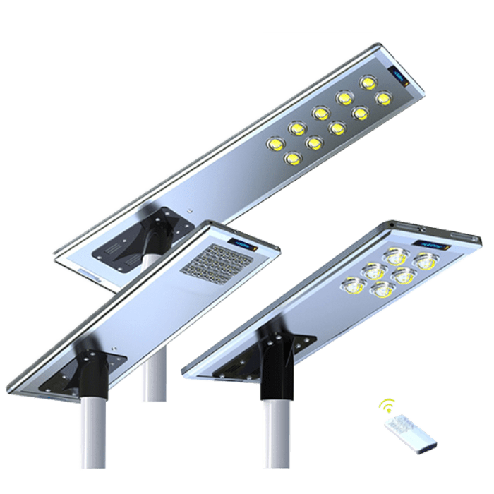 High-Efficiency Solar Hybrid Microgrid LED Street Light - Outdoor Lighting for Roads, Parking Lots & Pathways - Weatherproof & Energy-Saving Solution